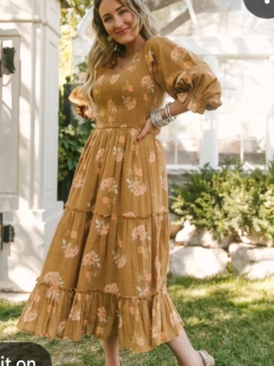 Ivy City Co Dresses & Skirts - Ivy City Madeline in Celeste Floral